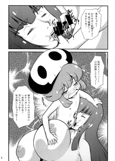 (C86) [Akai Chi to Tetsu no Roudousha Tou (Fujimon)] Ninshin de Kiru (Kill la Kill) - page 5