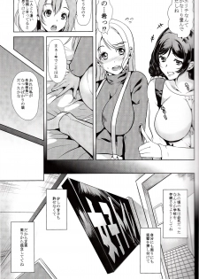 (C86) [Yabitsutouge (Ootori Mahiro)] Fukanzen Koutei (Love Live!) - page 8