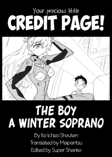 (C73) [Ito Ichizo Shouten (Ito Ichizo)] Otoko no Tatakai 11 | The Boy, a Winter Soprano (Neon Genesis Evangelion) [English] [maipantsu] - page 30