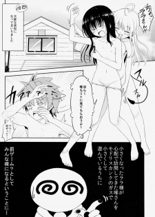 (C86) [Wasshoi Koubou (Hayami Sakura)] Loli-ka Shoujo Futari Kazoku Wa Rusu (To LOVE-Ru) - page 2