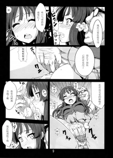 (C78) [Kaminari-neko (Eitarou)] Listen to me! (K-ON!) [Chinese] [黑条汉化] - page 8