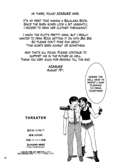 (C86) [Azasuke Wind (AZASUKE)] THREATEN (Black Lagoon) [English] =TV= - page 25