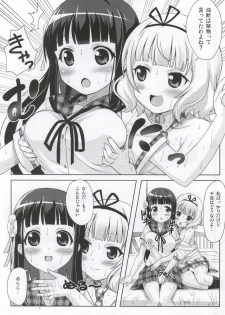 (C86) [Punipuni Doumei (Mizuki Gyokuran)] Love Latte (Gochuumon wa Usagi desu ka?) - page 13