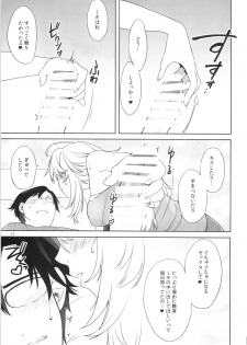 (C86) [L.L.MILK (Sumeragi Kohaku)] Oazuke Darling (THE IDOLM@STER) - page 10