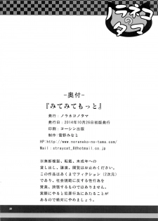(SC65) [Noraneko-no-Tama (Yukino Minato)] Mite Mite Motto [Chinese] [脸肿汉化组] - page 26