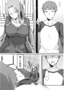 (C86) [S.S.L (Yanagi)] Rider-san to Tate Sweater. (Fate/hollow ataraxia) - page 2