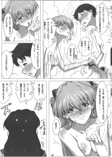 (C81) [Kedamonoya san (Makka na Kedamono)] Synchro Rate 200% !! (Neon Genesis Evangelion) - page 10