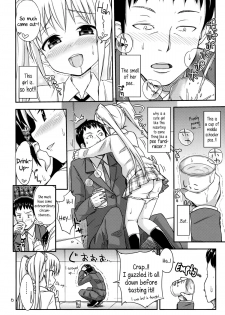 (COMITIA108) [Tsu ga Mittsu. (Tsuttsu)] Oshikko Bokin Shimasenka? | Won't You Help Me with My Pee Fundraiser? [English] {5 a.m.} - page 7