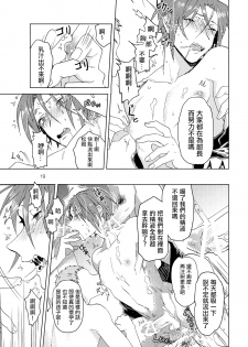 (Renai Jaws 3) [Genkaiten (URin)] Bucho to! (Free!) [Chinese] - page 20