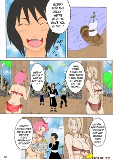(C79) [Naruho-dou (Naruhodo)] Jungle de Icchau? (Naruto) [English] [Colorized] - page 43