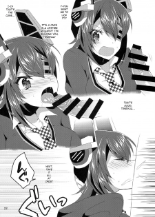 (C85) [PINK.in BLACK (Kanaru)] Tenryuu ga Kawai Sugite Teitoku wa Gaman no Genkai (Kantai Collection -KanColle-) [English] {KFC Translations} - page 22