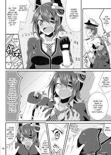 (C85) [PINK.in BLACK (Kanaru)] Tenryuu ga Kawai Sugite Teitoku wa Gaman no Genkai (Kantai Collection -KanColle-) [English] {KFC Translations} - page 8