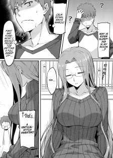 (C86) [S.S.L (Yanagi)] Rider-san to Tate Sweater. (Fate/hollow ataraxia) [English] [Facedesk] - page 3