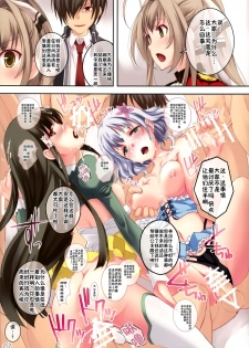 (SC65) [Seven Days Holiday (Shinokawa Arumi, Koga Nozomu)] My Beautiful Dark Deranged Fantasy! (Amagi Brilliant Park) [Chinese] [无毒汉化组] - page 7