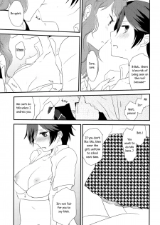 (C86) [MEGANE81 (Shinocco)] Himitsu * Natsufuku = x/Otona | Secret times Summer Uniform equals X over Adult (Persona 4) [English] [Yuri-ism] - page 15