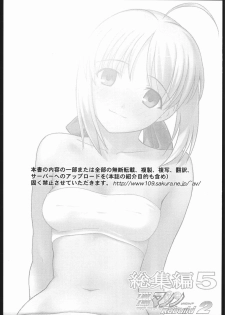 (ComicCAMERUN) [TIMTIM MACHINE (Various)] TIMTIM MACHINE Rebuild 2 Soushuuhen 5 (Fate/stay night) [Chinese] [Incomplete] - page 2