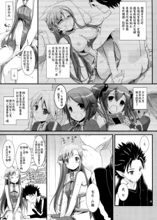 (C86) [Digital Lover (Nakajima Yuka)] DL AW&SAO Soushuuhen (Accel World, Sword Art Online) [Chinese] [脸肿汉化组] - page 43
