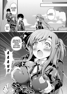 (SC63) [TwinBox (Hanahanamaki, Sousouman)] Shishunki ni Nama de Nakadashi suru. | To Cum Inside Raw During Puberty. (Sword Art Online) [English] {doujin-moe.us} - page 3