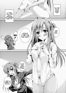 (SC63) [TwinBox (Hanahanamaki, Sousouman)] Shishunki ni Nama de Nakadashi suru. | To Cum Inside Raw During Puberty. (Sword Art Online) [English] {doujin-moe.us} - page 2