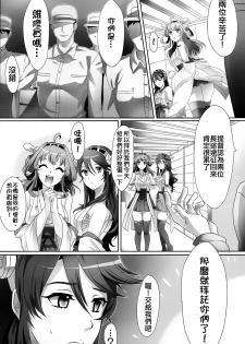 (Houraigekisen! Yo-i! 3Senme!) [Mochimochi Carnevale (Ikezaki Misa)] Kannai Seibi Nisshi (Kantai Collection -KanColle-) [Chinese] {Gentlemanhop&魔皮卡漢化} - page 4