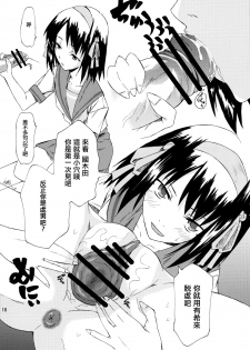 (SC33) [TTT (Miharu)] Yukinko LOVER (The Melancholy of Haruhi Suzumiya) [Chinese] [无毒汉化组] - page 17