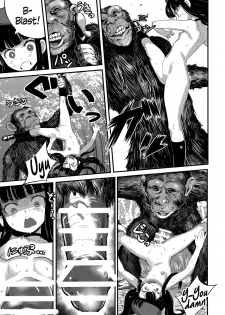 (C86) [774 House (774)] Hadakahime Honoka 2 Misemono Tanetsuke Saru Koubi | Naked Princess Honoka 2 - Mating Exhibition: Monkey Coitus [English] {5 a.m.} - page 8