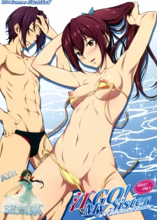 (C86) [Blue Topaz (Kuraki Hiro)] Gou Go! My Sister (Free!) [Chinese] [空気系☆漢化] - page 2