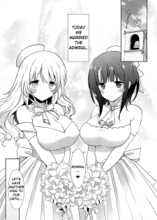 (C86) [MOZUCHICHI (Mozuya Murasaki)] Kekkon Kakko Sumi (Kantai Collection -KanColle-) [English] {doujin-moe.us} - page 4