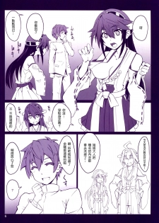 (C86) [Zi (mutsukginni) Yasentotsunyu・Haruna (Kantai Collection -KanColle-) [Chinese] [CE家族社] - page 8