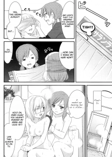 (COMIC1☆7) [COCOA BREAK (Ooshima Towa)] Shimai-teki Renai Ron (Girl's High) [English] {Yuri Reviews} - page 19