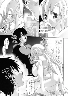 (C83) [MORIMI-YA (Morimi Ashita)] Toraware no Kokoro (Sword Art Online) - page 7