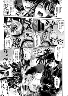 (C87) [YURIRU-RARIKA (Kojima Saya, Lazu)] Senkan Nagato to Hentai Teitoku (Sono Ni) (Kantai Collection -KanColle-) [Chinese] [无毒汉化组 X 屏幕脏了汉化组] - page 28