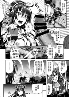 (C87) [YURIRU-RARIKA (Kojima Saya, Lazu)] Senkan Nagato to Hentai Teitoku (Sono Ni) (Kantai Collection -KanColle-) [Chinese] [无毒汉化组 X 屏幕脏了汉化组] - page 5