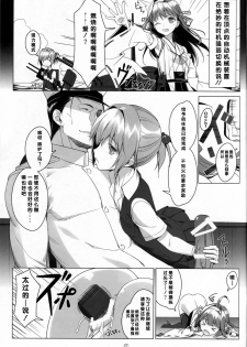 (C86) [Yuusha-sama Go-ikkou (Nemigi Tsukasa)] Shin Soubi wo Shiken Unyou seyo! (Kantai Collection -KanColle-) [Chinese] [二三三book汉化组] - page 16