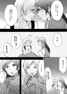 (C87) [Mushiyaki!! (Kanbayashi Makoto)] Kuragari no Shita de Dakishimete (Love Live!) - page 13