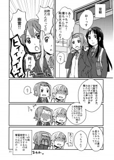 (C87) [Super Sentou, The Shakya (Fukutarou, Oke)] Otona no RitsuMio Hangyaku Hen (K-ON!) - page 21