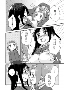 (C87) [Super Sentou, The Shakya (Fukutarou, Oke)] Otona no RitsuMio Hangyaku Hen (K-ON!) - page 7