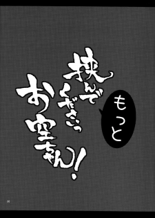 (C87) [Anmitsuyomogitei (Michiking)] Hasan de Kudasai Okuu-chan! (Touhou Project) [Chinese] [无毒汉化组] - page 20