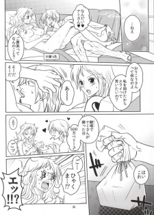 (C86) [Mamiana Paradise (Kuri)] Himitsu no Koi Wazurai (One Piece) - page 28
