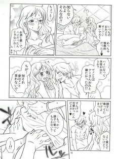 (C86) [Mamiana Paradise (Kuri)] Himitsu no Koi Wazurai (One Piece) - page 11