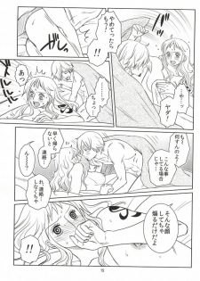 (C86) [Mamiana Paradise (Kuri)] Himitsu no Koi Wazurai (One Piece) - page 13