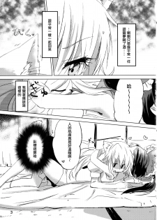 (Kouroumu 8) [Makkou Kujira (ema20)] Kubiwa Kanojo (Touhou Project) [Chinese] [无毒汉化组] - page 2