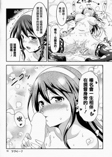 (C86) [Yudokuya (Tomokichi)] KanColle! 4 ~Haruna Kai Ni wa Ikimakuri Mugen Zecchou demo Daijoubu desu!~ (Kantai Collection -KanColle-) [Chinese] [CE家族社] - page 15