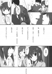 (C87) [Senju (Yoshimiya Chitose)] Onii-chan, Kozukuri Shiyou? - page 6