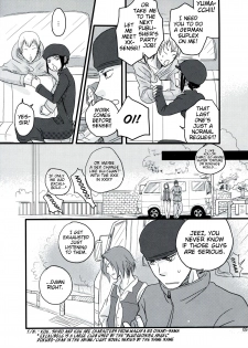 (SUPER19) [ELZA (Mamiya Noriko)] Hazama de Toiki Morasu Futari (Durarara!!) [English] [EHCove] - page 8