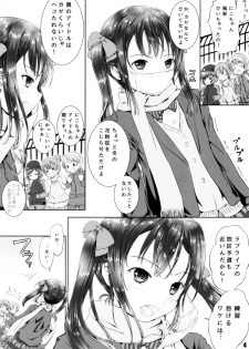 (C87) [Shiawase Manjuu (Shiawase 1500)] Honto wa Nita Mono Doushi!! (Love Live!) - page 3