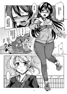 (C87) [WindArTeam (WindArt)] Haitoku no Rakuen - Immorality Paradise (Love Live!) [Chinese] [无毒汉化组] - page 6