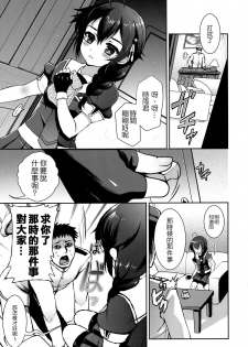 (C87) [Kuma-tan Flash! (Hanao.)] Yuudachi/Shigure wa Maketakunai!! (Kantai Collection -KanColle-) [Chinese] [CE家族社] - page 10