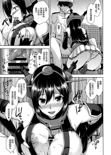 (C87) [Σ-Arts (Mikemono Yuu)] Senkan Tall Girl (Kantai Collection -KanColle-) [Chinese] [无毒汉化组] - page 13