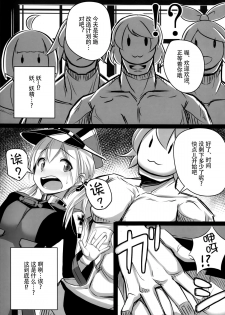 (C87) [Stylish Marunage (Patricia)] Kaisou Sagi!! Prinz Eugen-chan (Kantai Collection -KanColle-) [Chinese] [无毒汉化组] - page 5